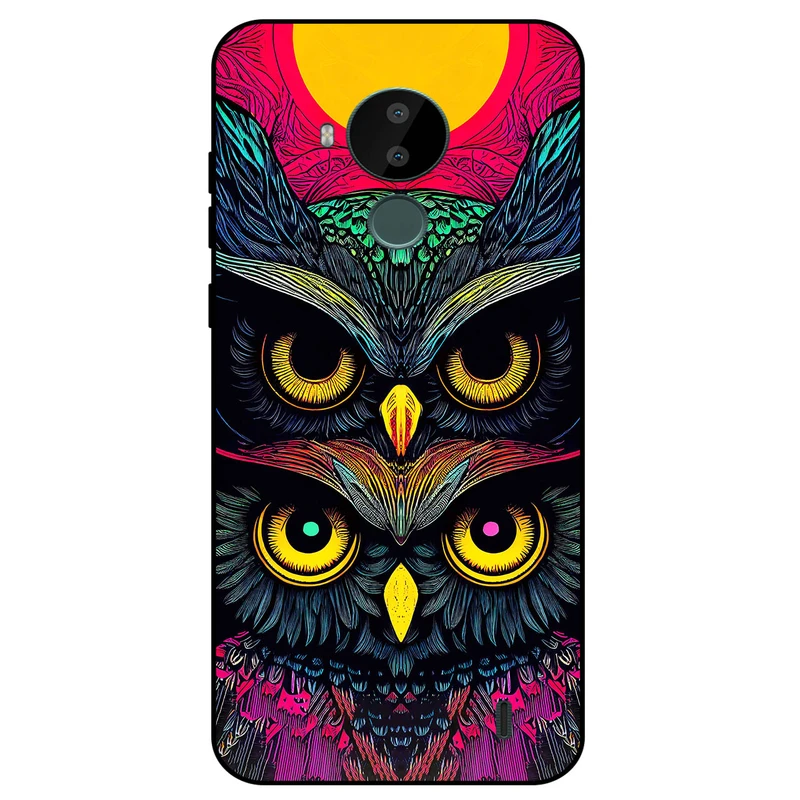 کاور مگافون طرح جغد مدل 1904 مناسب برای گوشی موبایل نوکیا C30     