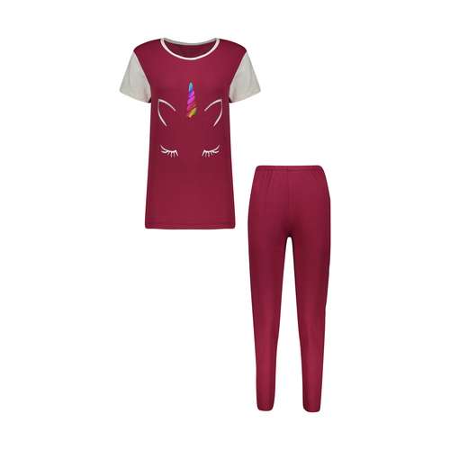 ست تیشرت و شلوار زنانه مدل  358035236