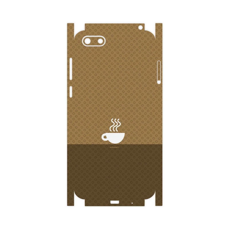 برچسب پوششی ماهوت مدل Minimal Cup of Coffee Icon-FullSkin مناسب برای گوشی موبایل هوآوی Y5 Prime 2018