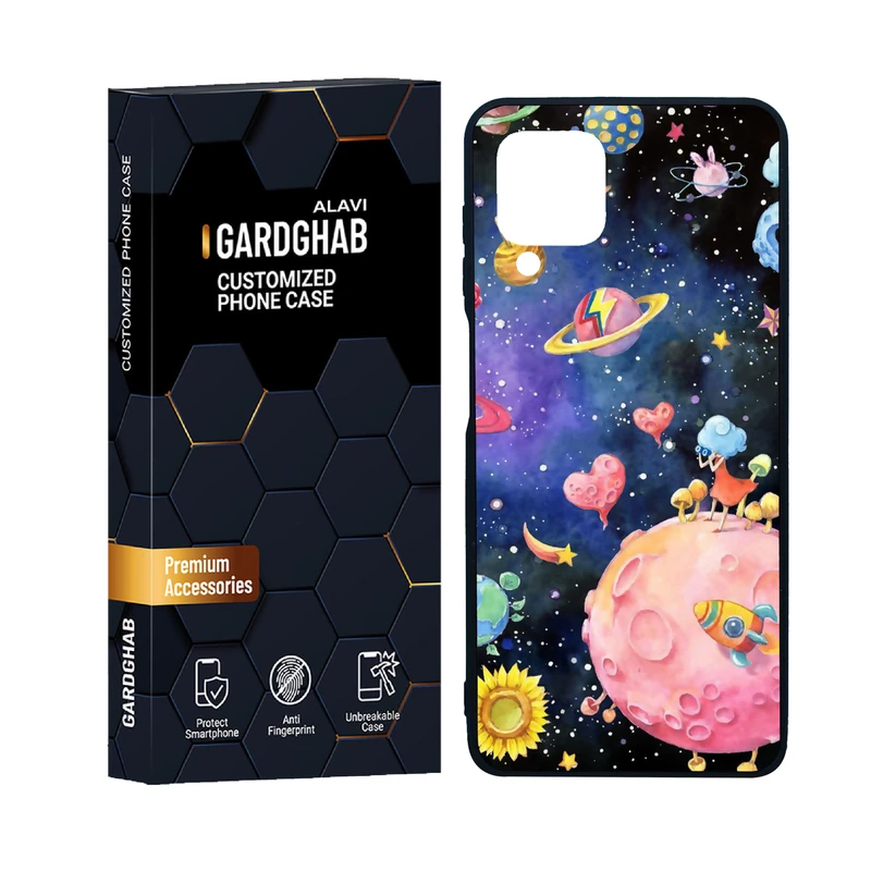 کاور گارد قاب علوی مدل دورژله ای فانتزی مناسب برای گوشی موبایل سامسونگ Galaxy F22