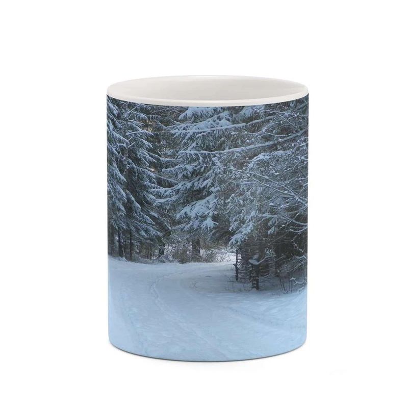 ماگ کاکتی مدل منظره برفی کد mgh18521