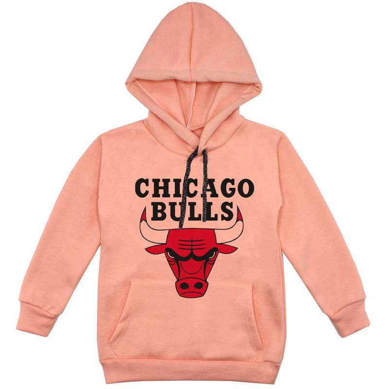 هودی پسرانه مدل شیکاکو F107 رنگ گلبهی