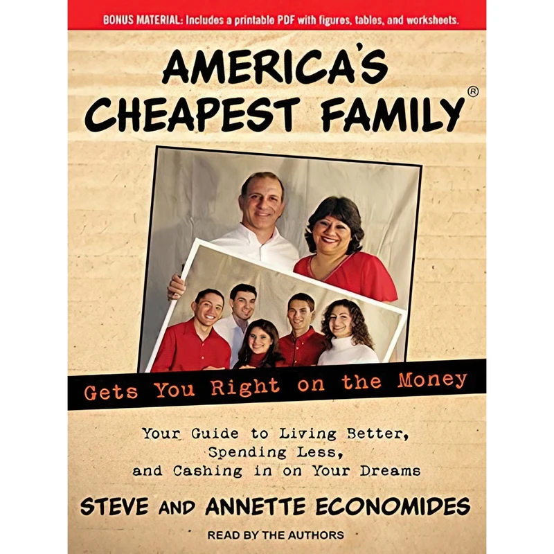 کتاب America,s Cheapest Family  اثر Annette Economides and Steve Economides انتشارات Tantor