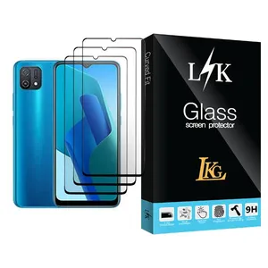 LKG LK Glass MIX003 Screen Protector For Oppo A16K Pack Of 3