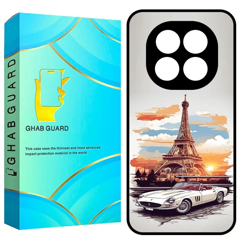 کاور قاب گارد طرح ایفل مدل GN14P مناسب برای گوشی موبایل شیائومی Redmi Note 14 Pro 5G / Note 14 Pro Plus 5G