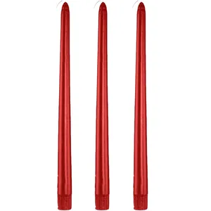 شمع مدل Classic طرح قلمی کد SMB4076 بسته 3 عددی