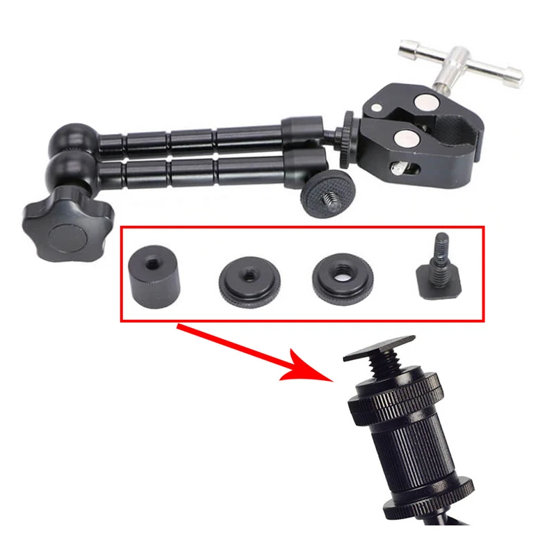 عکس شماره 12 : بازوی اتصال مدل magic arm and super clamp 11inch