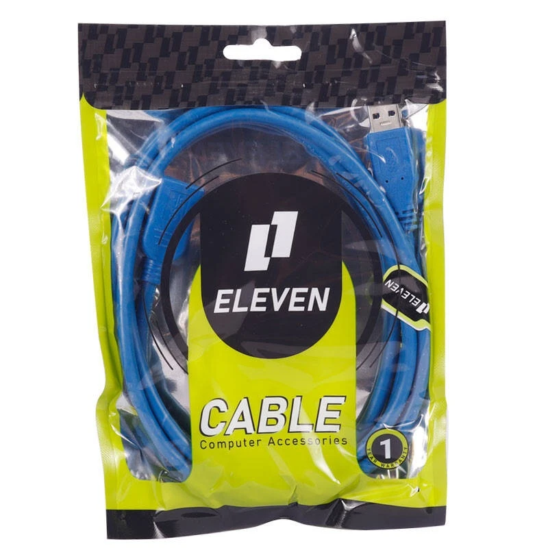 عکس شماره 4 : کابل افزایش طول usb 3.0 الون مدل el-150 طول 1.5 متر