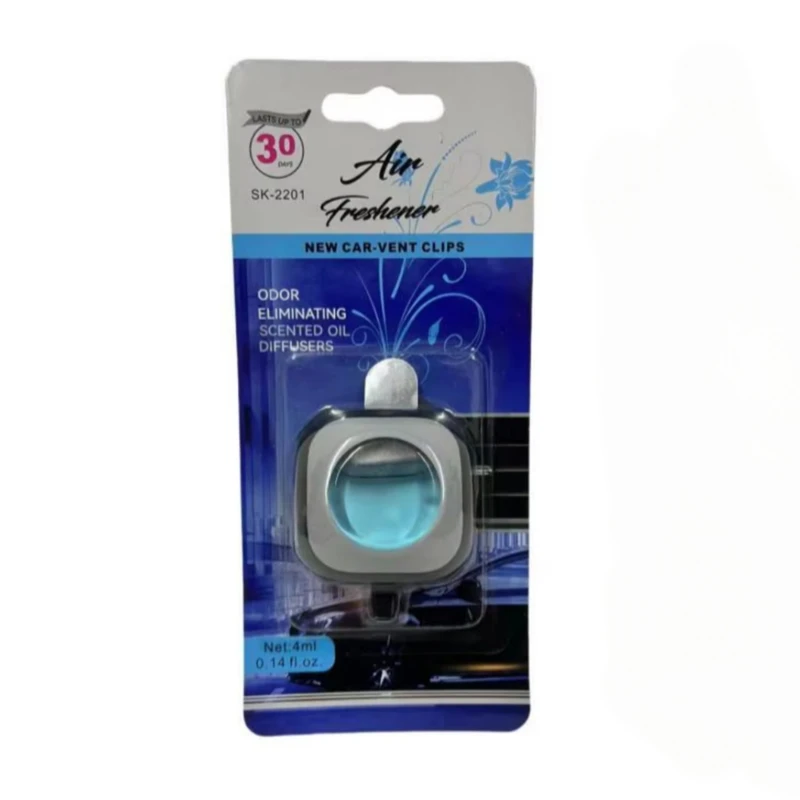 خوشبو کننده خودرو ایر فرش مدل ونت کلیپس با رایحه New Car حجم 4 میلی لیتر