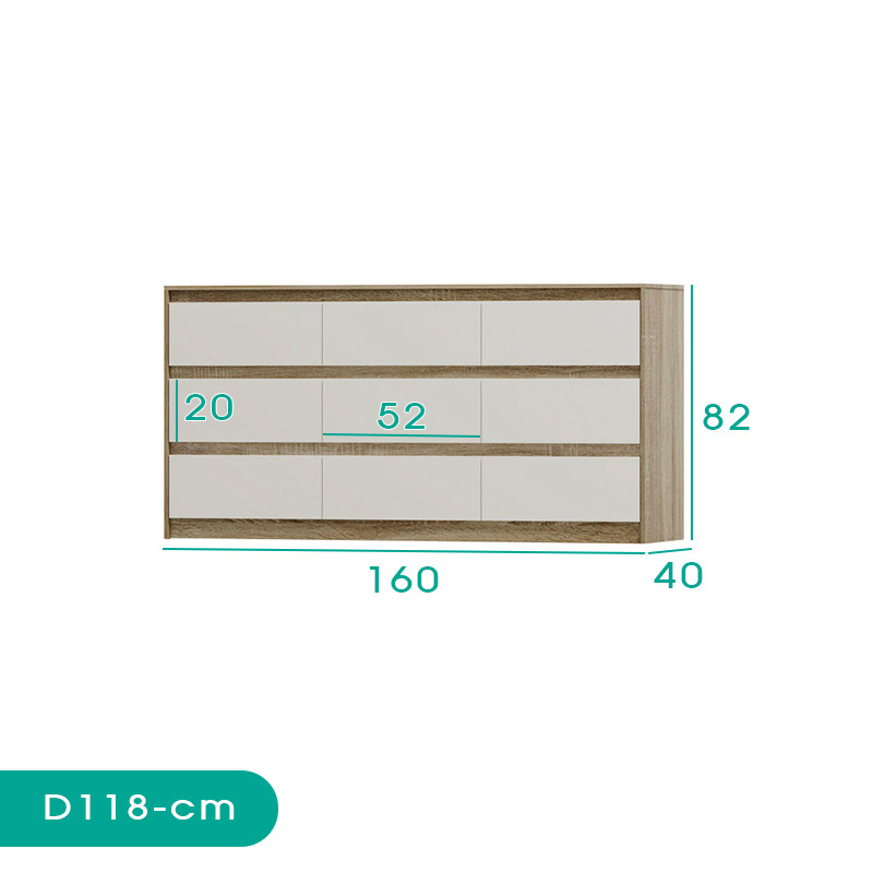 دراور اسمردیس مدل D118