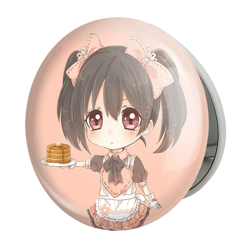 آینه جیبی خندالو طرح نیکو انیمه لاو لایو Love Live مدل تاشو کد 18272 