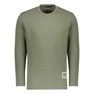 تی‌شرت آستین بلند یقه گرد مردانه باینت مدل 505