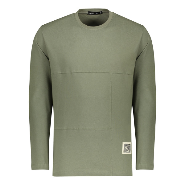 تی‌شرت آستین بلند یقه گرد مردانه باینت مدل 505