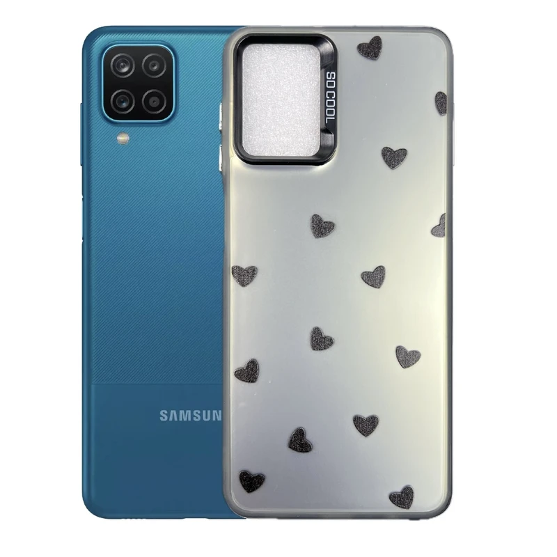 کاور طرح قلب مناسب برای گوشی موبایل سامسونگ Galaxy A12