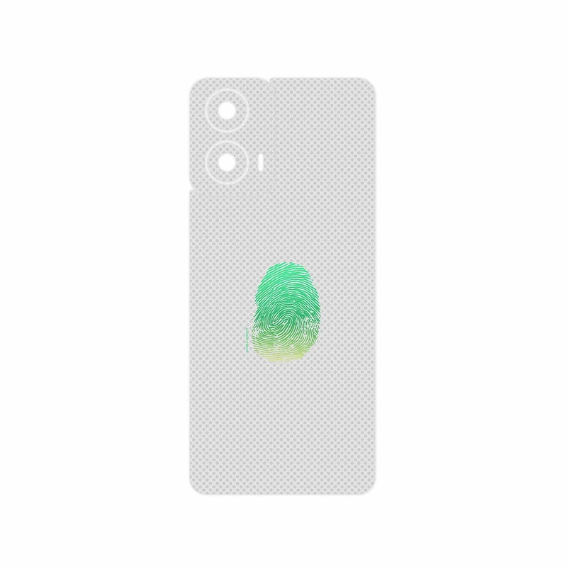 برچسب پوششی ماهوت مدل Minimal Fingerprint مناسب برای گوشی موبایل موتورولا Moto G24