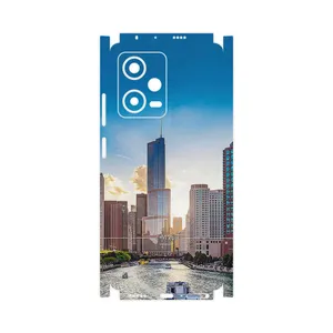 MAHOOT City of Chicago-FullSkin Cover Sticker for Xiaomi Redmi Note 12 Pro 5G