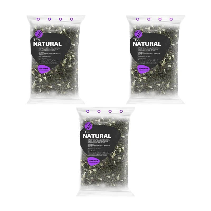 چای سبز جاسمین نچرال - 500 گرم بسته 3 عددی 