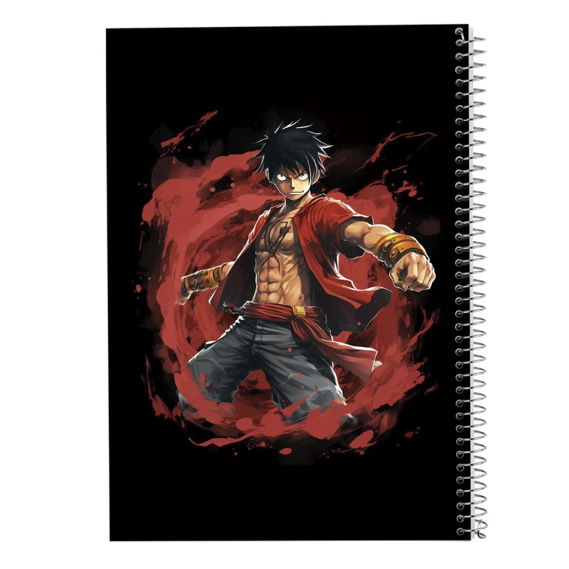 دفتر مشق 100 برگ مدوپد مدل وان پیس One Piece کد DF11590