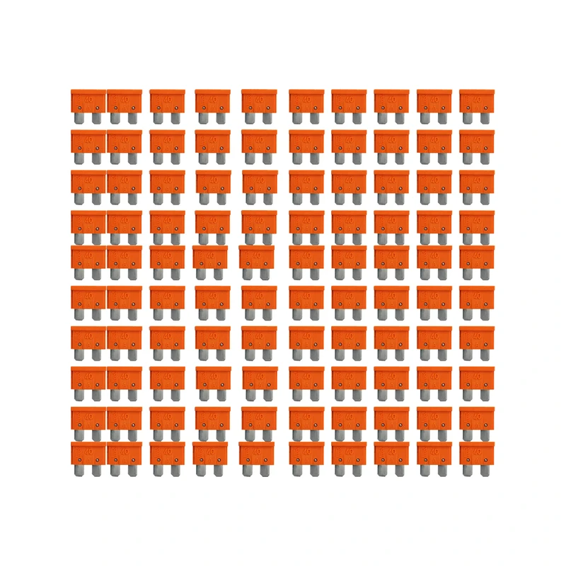 فیوز خودرو 40 آمپر مدل M10 بسته 100عددی