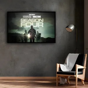 تابلو نوری طرح کالاف دیوتی وارزون مدل F-W1907 فریم مشکی