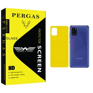 Waily Nice Pergas Glass Back Protector For Samsung سامسونگ Galaxy A31
