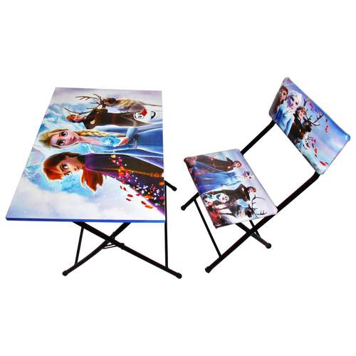 ست میز تحریر و صندلی میزیمو مدل فروزن 2 کد 209