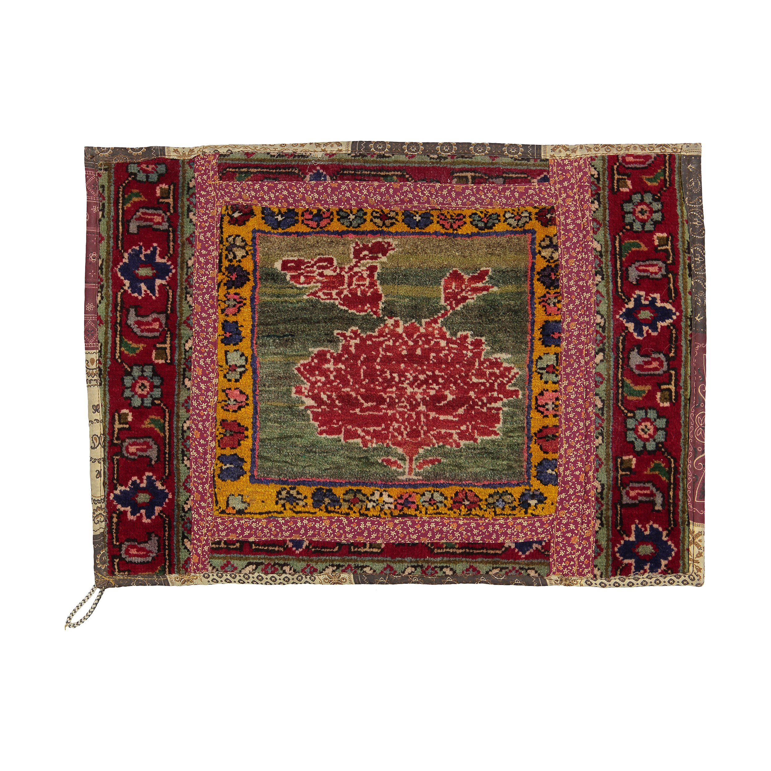 کلاژ گلیم دستباف نیم متری مدل NBV3554