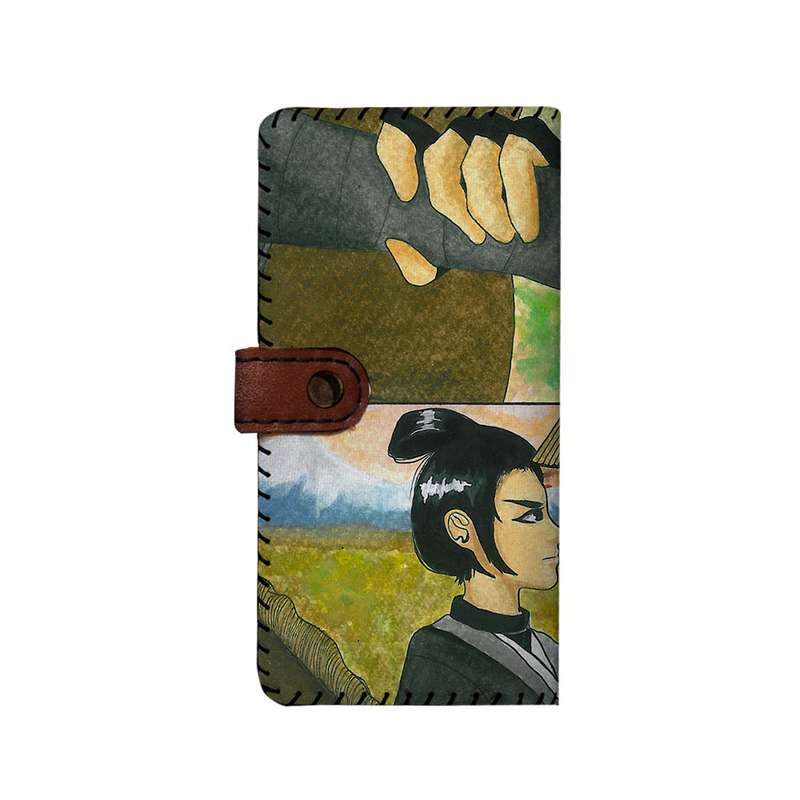 کیف پول چرمی ترمه طراحان ایده مدل بنددار کد nac006