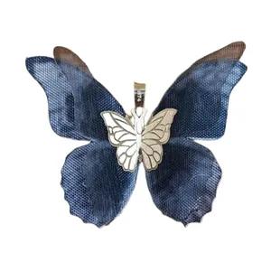 آویز گردنبند طلا 18 عیار زنانه مدل پروانه کد K54