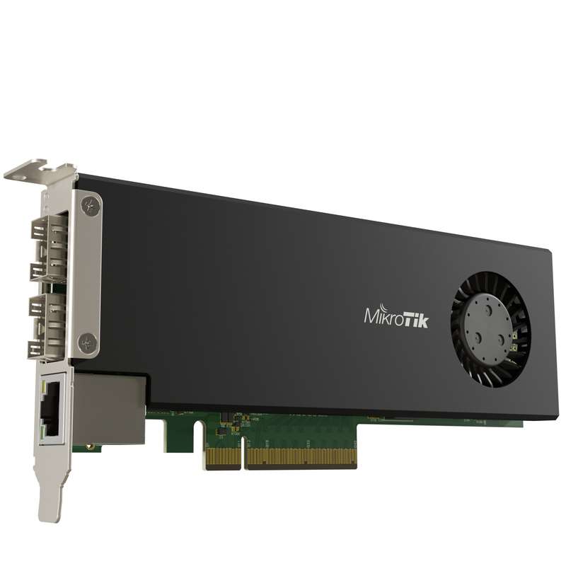 روتر میکروتیک مدل CCR2004-1G-2XS-PCIe روتر میکروتیک مدل CCR2004-1G-2XS-PCIe