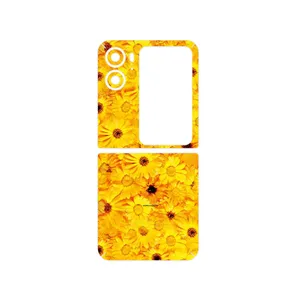 MAHOOT Yellow_Flower Cover Sticker for Oppo Find N2 Flip