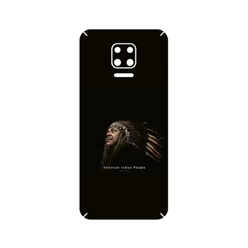 برچسب پوششی ماهوت مدل Portrait of an Indian Man مناسب برای گوشی موبایل شیائومی Redmi Note 9S