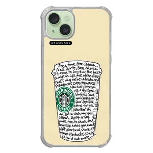 AKAM AMCWTA15PLUS-STARBUCKS14 Cover For Apple iPhone 15 Plus