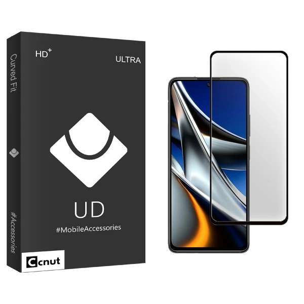 محافظ صفحه نمایش شیشه ای کوکونات مدل UDB Ultra مناسب برای گوشی موبایل شیائومی Poco X4 Pro 5G 2201116PG