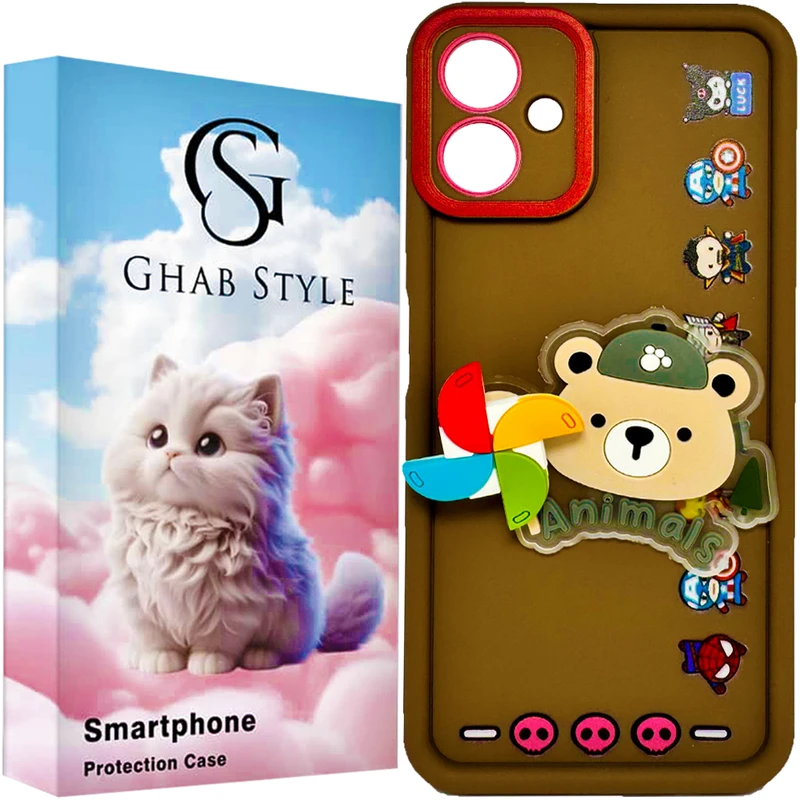 کاور قاب استایل مدل sport مناسب برای گوشی موبایل سامسونگ Galaxy A06 4G / Galaxy A06 5G