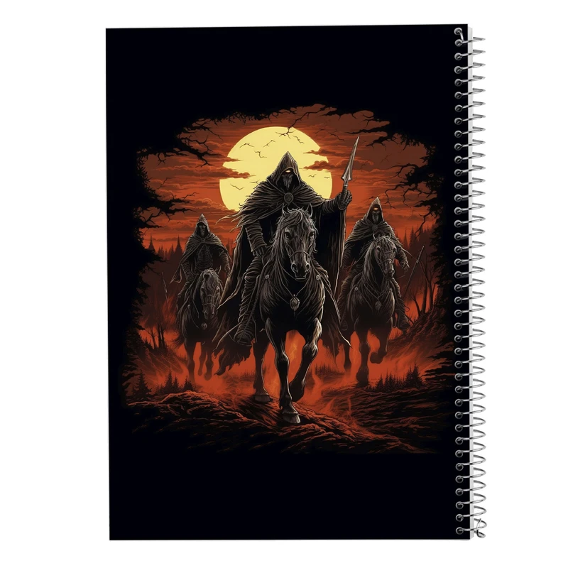 دفتر شطرنجی 50 برگ مدوپد مدل berserk کد DF2026