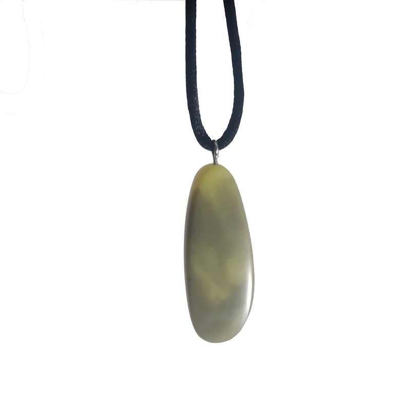 گردنبند مردانه مدل رزین اپوکسی شاتوب کد AC57
