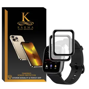 محافظ صفحه نمایش کارما مدل KA_07 مناسب برای ساعت هوشمند شیائومی GTS 2 Mini بسته دو عددی