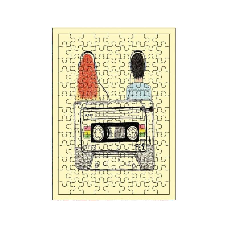 پازل 117 تکه مدل نوارکاست کد 124