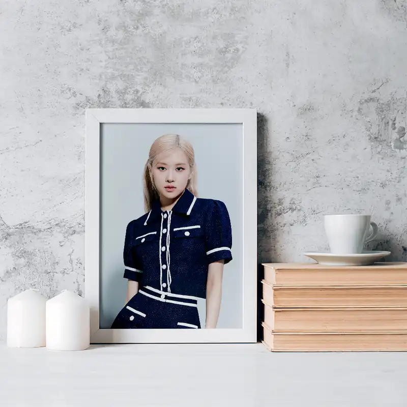 تابلو خندالو مدل رزی گروه بلک پینک کد 16741