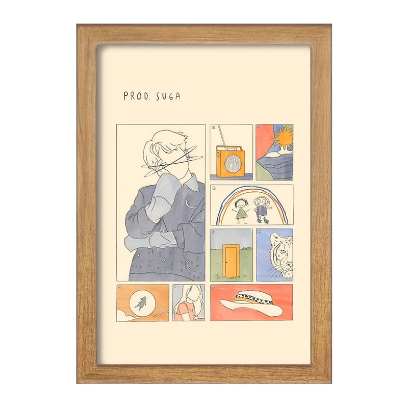 تابلو خندالو مدل عکس نوشته فانتزی کد F10479