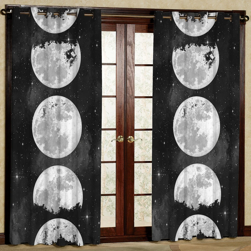 پرده مدل ماه هازان پانچی کد 1973 سایز 140x200 سانتی متر