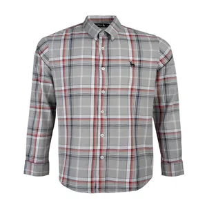 پیراهن آستین بلند مردانه آروما مدل 1040225107