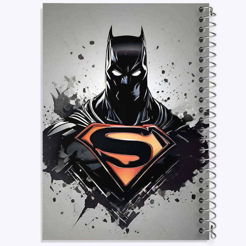 دفتر ژورنال نویسی 50 برگ خندالو مدل نقطه ای طرح بتمن (Batman) کد N4982