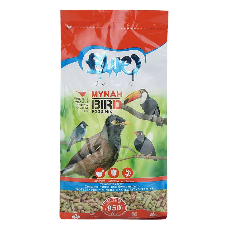 خوراک مرغ مینا بلو مدل 005 وزن 950 گرم 