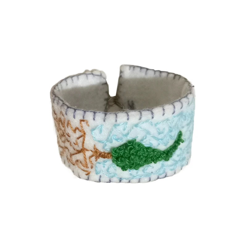 دستبند دست‌ساز زنانه مدل سرو