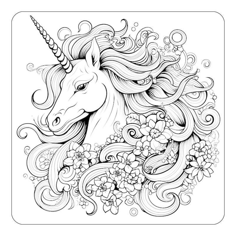 مگنت کاکتی طرح اسب تک شاخ و یونیکورن مدل mp31844