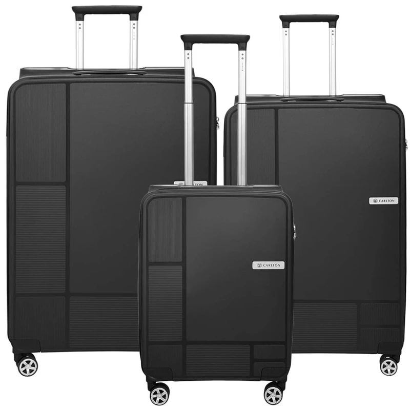 ست سه عددی چمدان کارلتون مدل GLOBE TROTTER