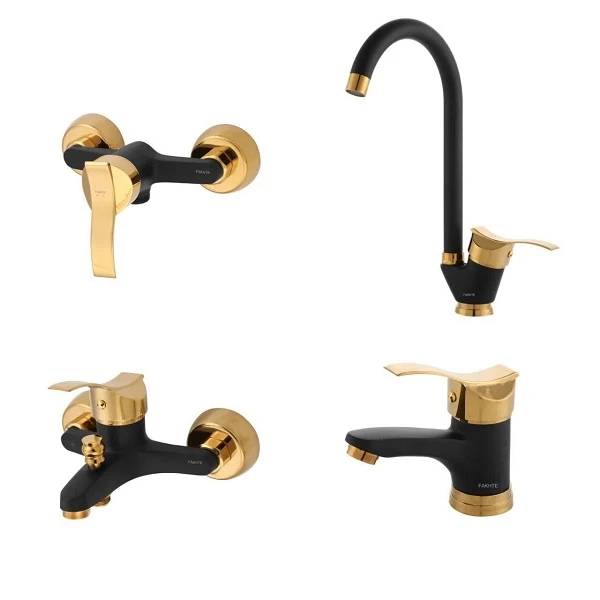 ست شیرآلات فاخته مدل کارن پلاس MT مجموعه 4 عددی