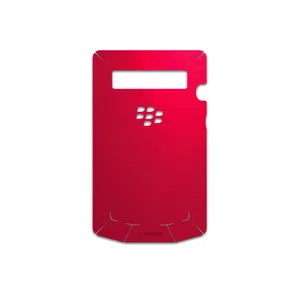 MAHOOT Matte-Warm-Red Cover Sticker for BlackBerry Porsche Design P9981